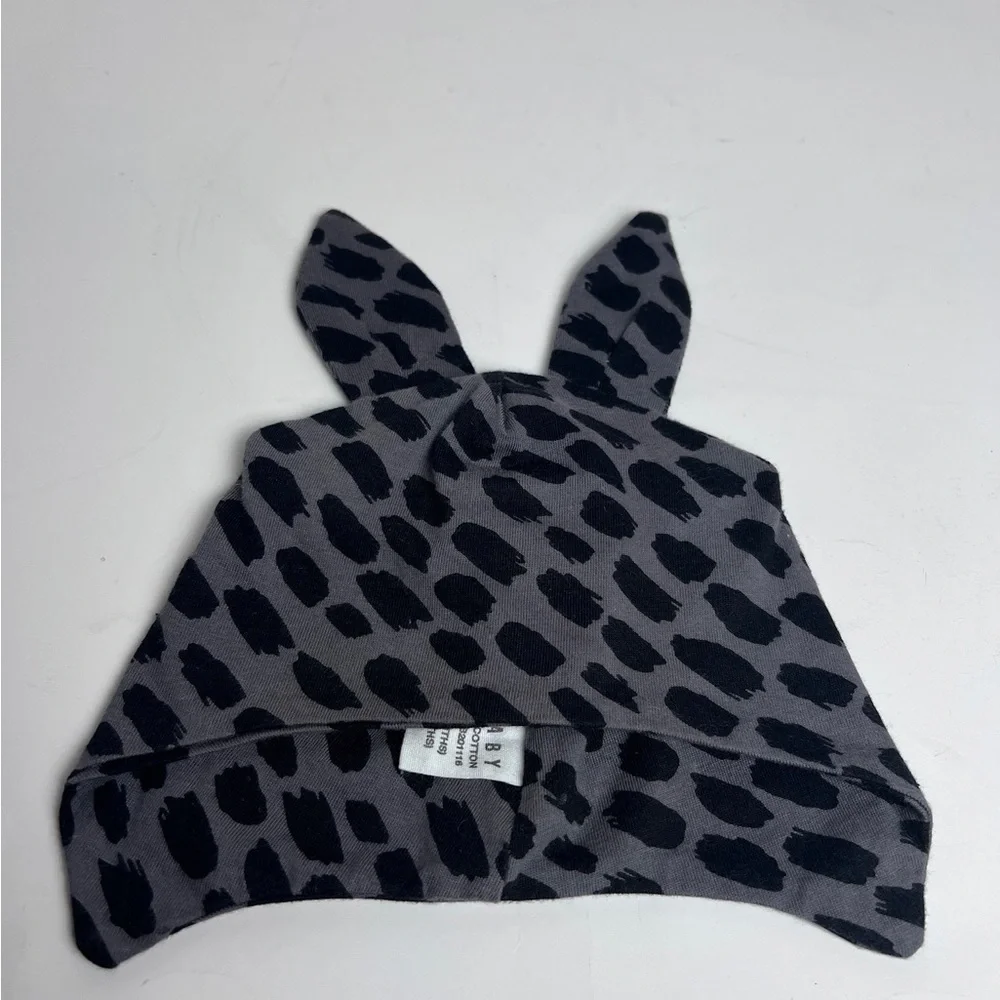 Hux baby organic cotton leopard hat
